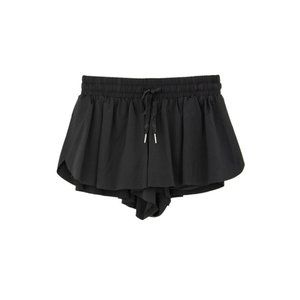 NWT Katie J NYC Junior Farrah Shorts in‎ Black Size L